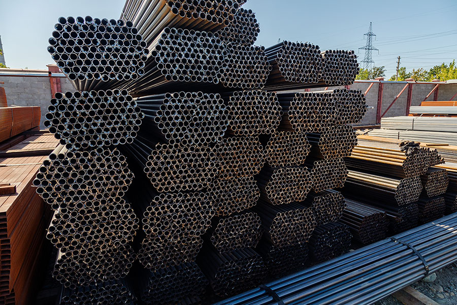 stack of galvanized iron pipes 2023 11 27 04 50 22 utc